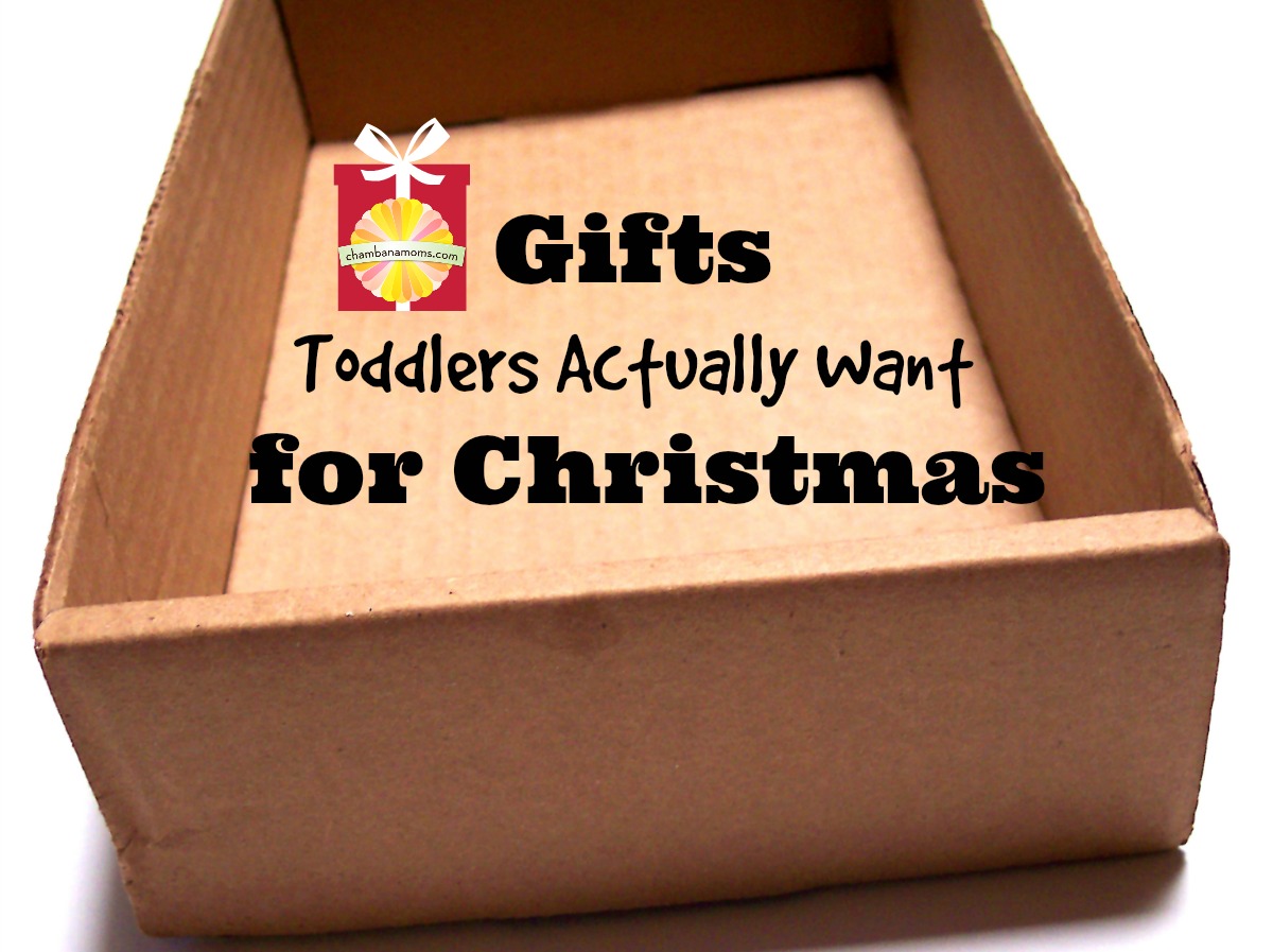 Gifts Toddlers Actually Want for Christmas