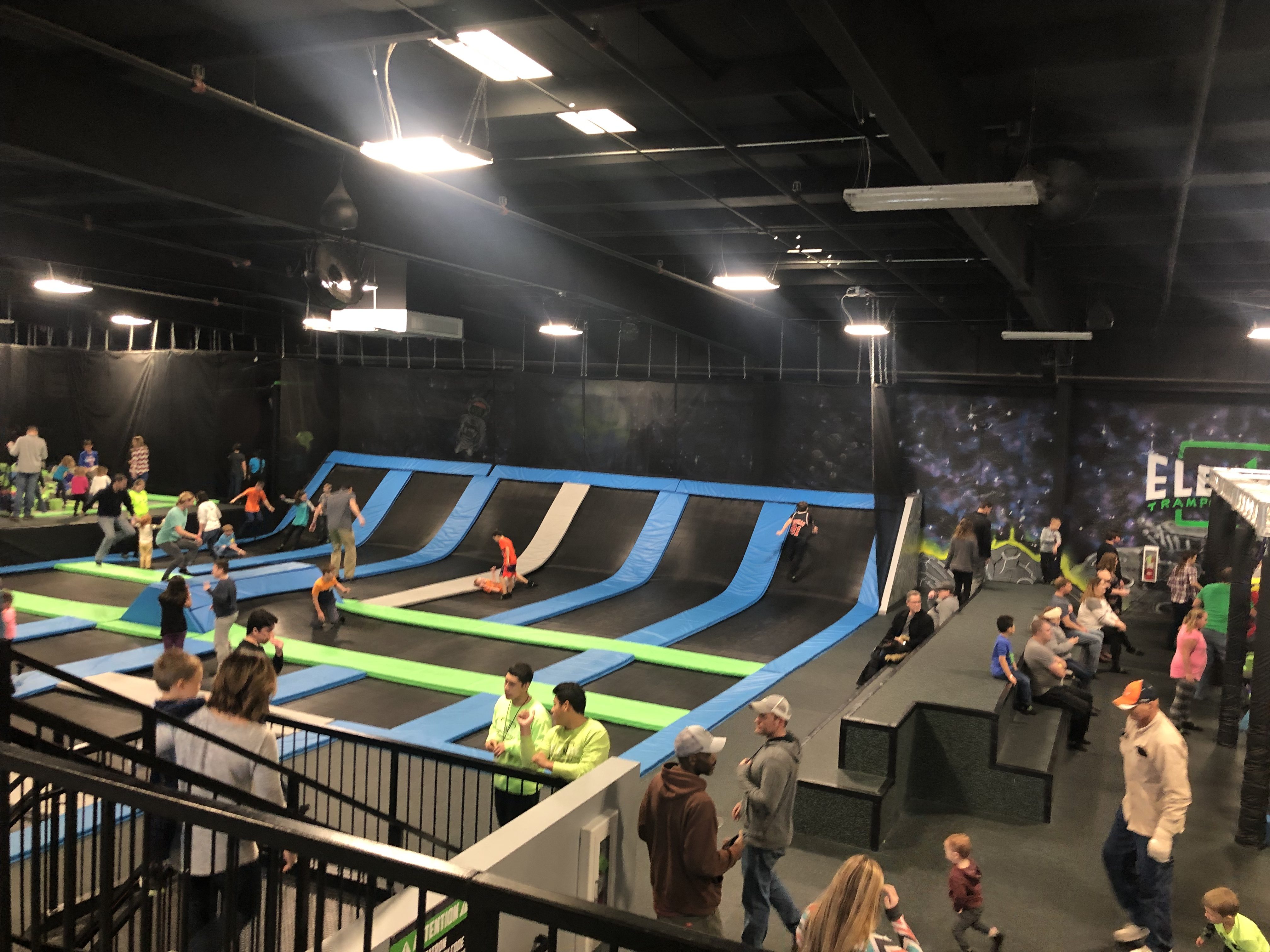 Birthday Party Review: Elevate Trampoline Park in Champaign